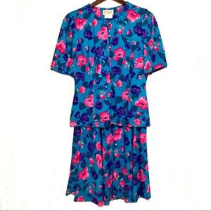 Papell Boutique Skirt Suit Two Piece Size 10